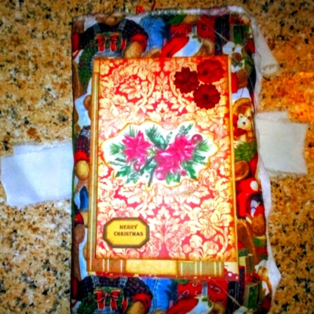 🎄Holly Jolly Elegant 🎀Christmas Holiday  Vintage Journal🎄